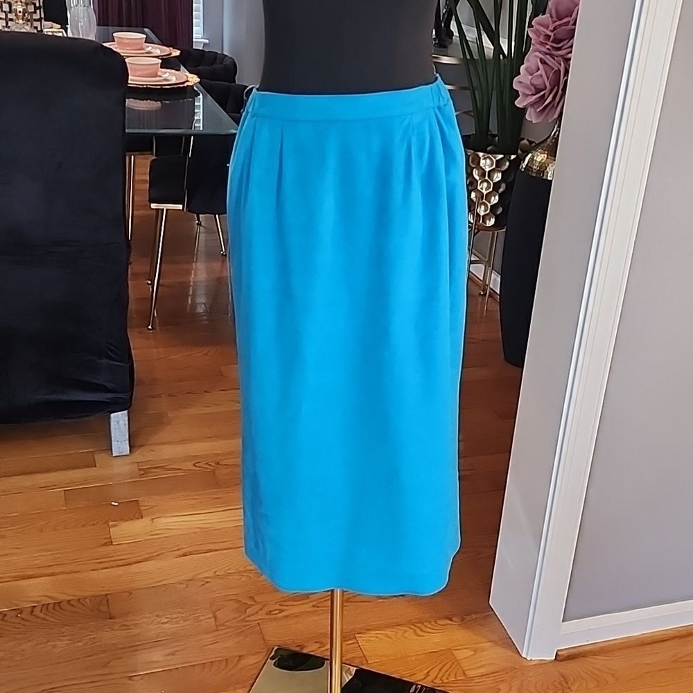 Vintage florasuede skirt sz 8